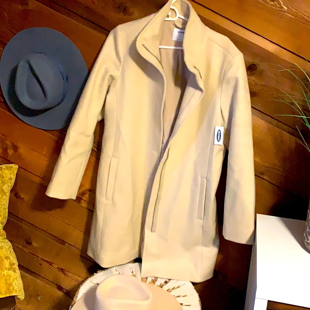 Large old navy coat